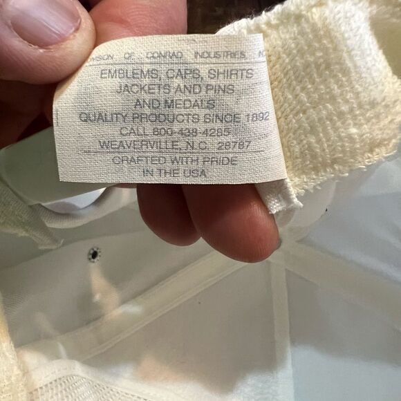 Vintage Carolina Freight Embroidered White Snapback Hat Cap Made in USA - Picture 8 of 8